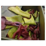 Failed rubber sleeves