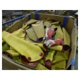 Failed rubber sleeves