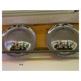 15" FULL MOON CHROME HUBCAPS