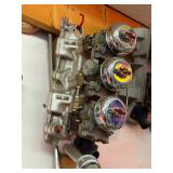 6 PACK 3 CARBS ON MANIFOLD HIGH PREFORMANCE