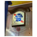 VINTAGE LIGHTUP PABST BLUE RIBBON BEER SIGN