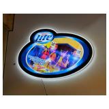 MILLER LITE JAZZ FEST LIGHTUP SIGN