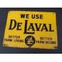 1930's DeLAVAL METAL FARM SIGN