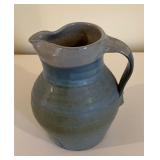 Massey Signed Pottery Pitcher