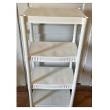 White Plastic Shelf