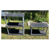 Pair of Storage Shelves