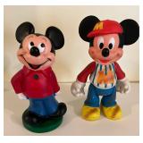 Mickey Mouse Figurine & Coin Bank