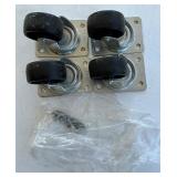 Lot of 4 Casters Wheels