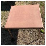 Vintage Samsonite Folding Card Table