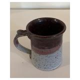 Signed Pottery Cup Mug