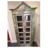Hand Painted Cabinet with Doors