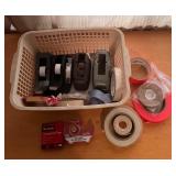 Misc Lot of Tape Dispensers / Tape