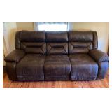 Brown Reclining Couch