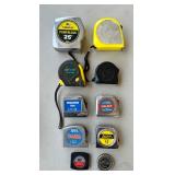 Misc Measuring Tape Lot