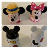 Pair of Disney Salt & Pepper Shakers
