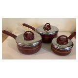 Signature T Fal Pots W/ Vented Lids