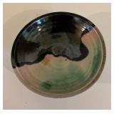 Minter Signed Pottery Bowl Dish