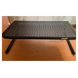 Allsop Black Metal Monitor Stand