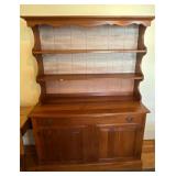 Wood Hutch w/ Cabinets