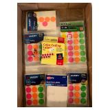 Misc Box Lot of Labels