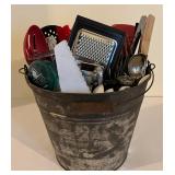 Misc. Kitchen Utensils and Bucket