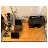 Misc Lot of Office Organizers/ Bins