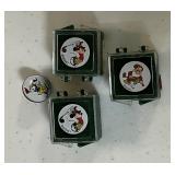 4 Disney Golf Markers Place Holders