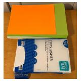 Misc. Sized Paper Lot