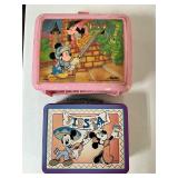 Pair of Vintage Disney Lunch Boxes