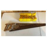 Stanley Hand Saw & Guide