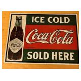 Metal Coca Cola Sign