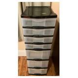 7 Drawer Contico Plastic Organizer