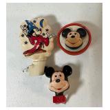 Lot of 3 Mickey Night Lights