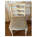 White Cottage Style Dining Chair