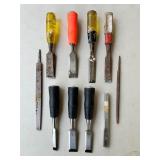 Misc Chisel / File Lot