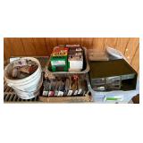 Large Lot of Various Nails, Screws & More