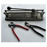 Manual Tile Cutter, Glass Pliers & Tile Nipper
