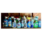 Misc Cleaning Products Shelf Lot