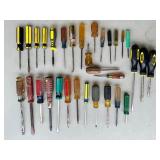 Large Misc Screwdriver Lot