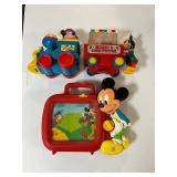 Lot of 3 Vintage Disney Toys