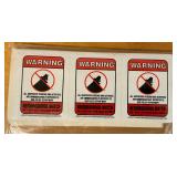 Lot of Neighborhood Watch Stickers