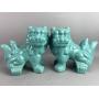 Pair of Ceramic Foo Dogs
