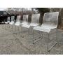 MCM Style Lucite / Acrylic Chairs by Baxton