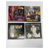 4 Vinyl Records Featuring Stray Cats, Olivia Newto