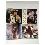 4 Vintage 45 RPM Vinyl Records