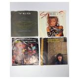 4 Vintage 7-Inch Vinyl Records Various Artists