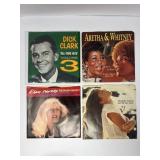 Four Vintage Vinyl 45 RPM Records
