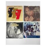 4 Vinyl 45 Records By Various Artists