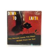 Ramsey Lewis Trio Down To Earth Vinyl