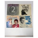 4 Vinyl 45 RPM Records By Various Artists